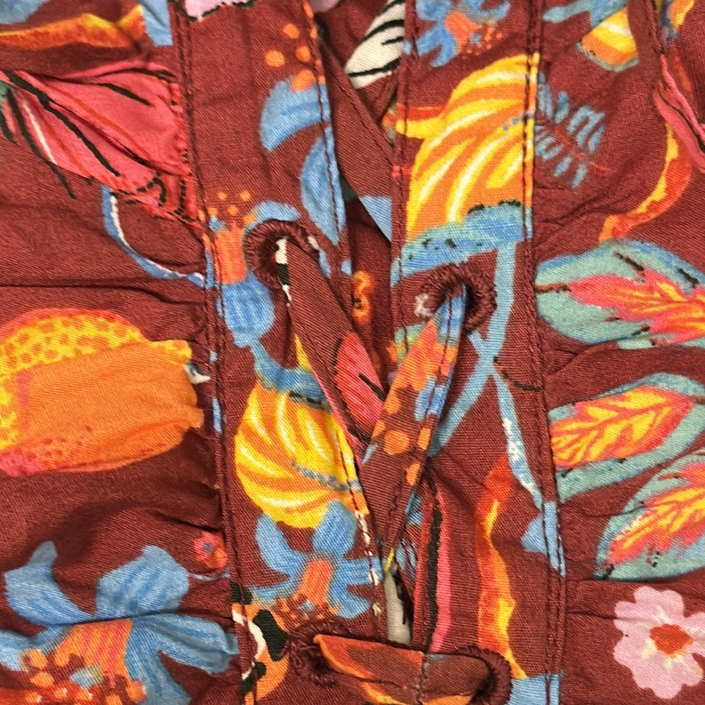 Maeve Ruffled Tie-Front Blouse - Picture 5 of 14